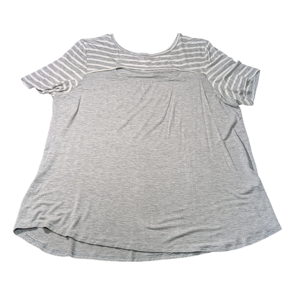 Watermelon Women's Top Size 2XL Grey